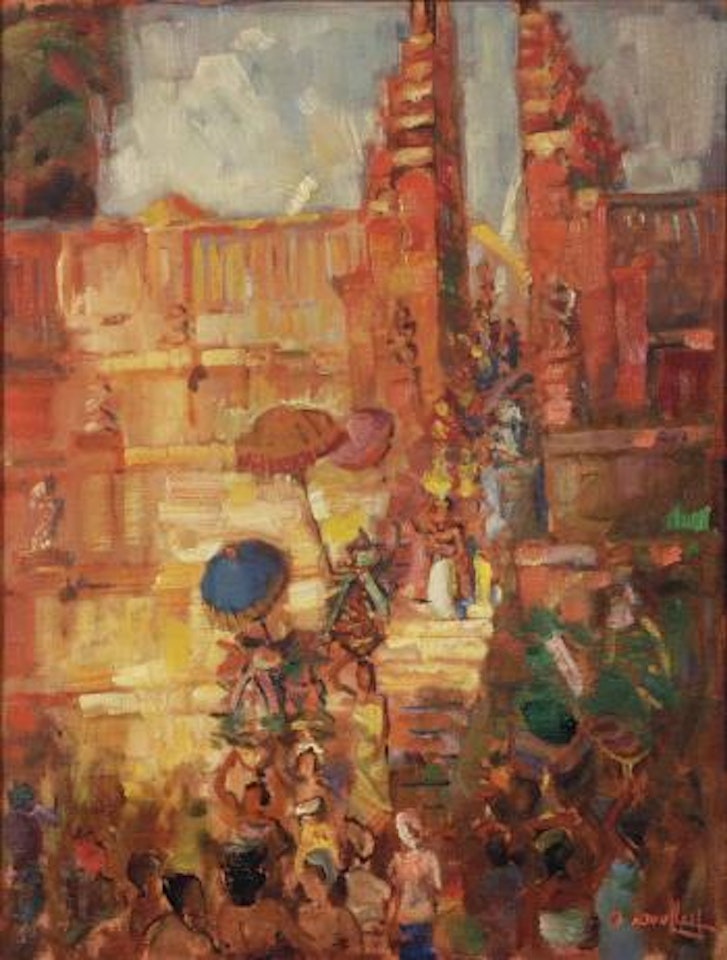Tempel offerings by Raden Basoeki Abdullah