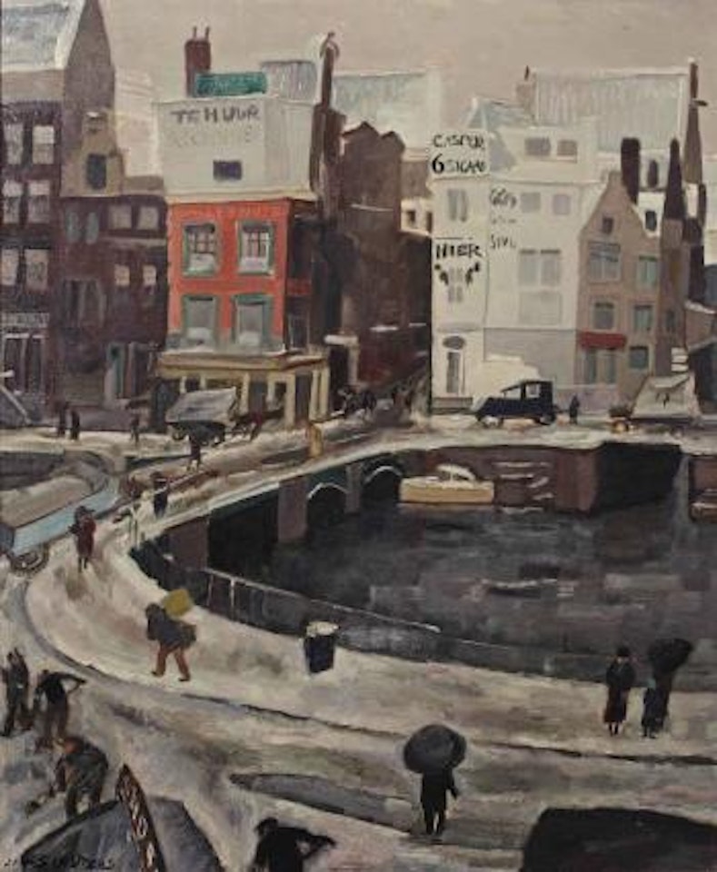 View of the Rokin, Amsterdam by Jan Sluyters