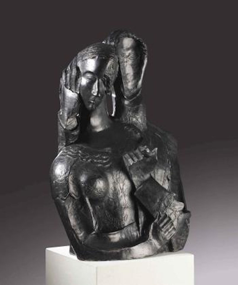 Double Portrait of Henk and Nel Wiegersma by Ossip Zadkine