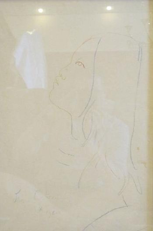 Portrait de Hinano by Jean Cocteau