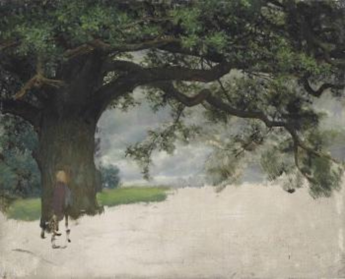 Study of an oak tree by Lawrence Alma-Tadema
