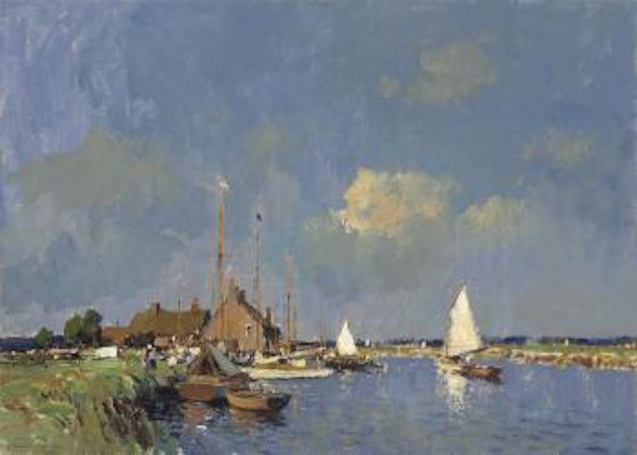 Summer on the Norfolk Broads by Edward Seago