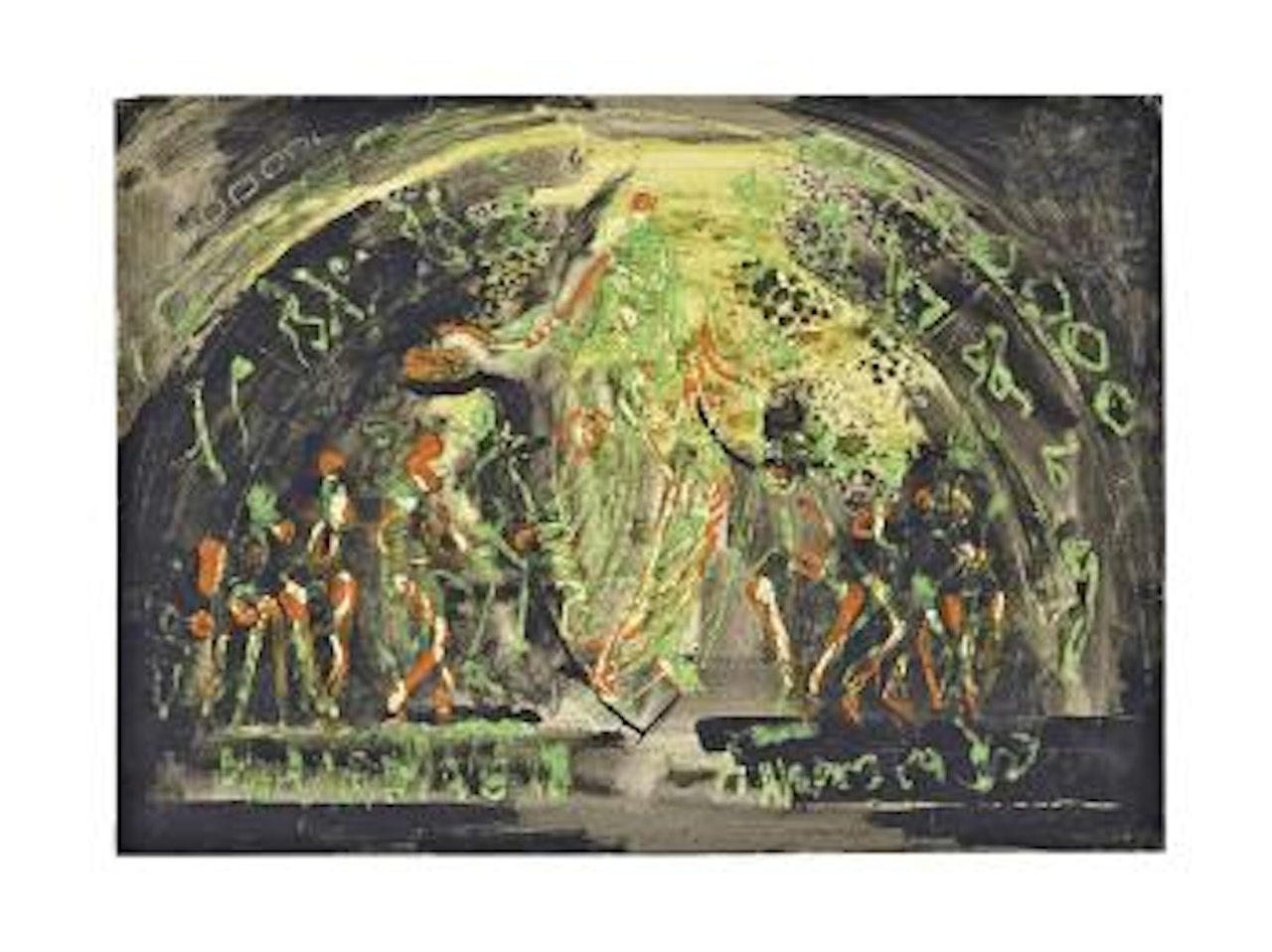 Vézelay Tympanum by John Piper