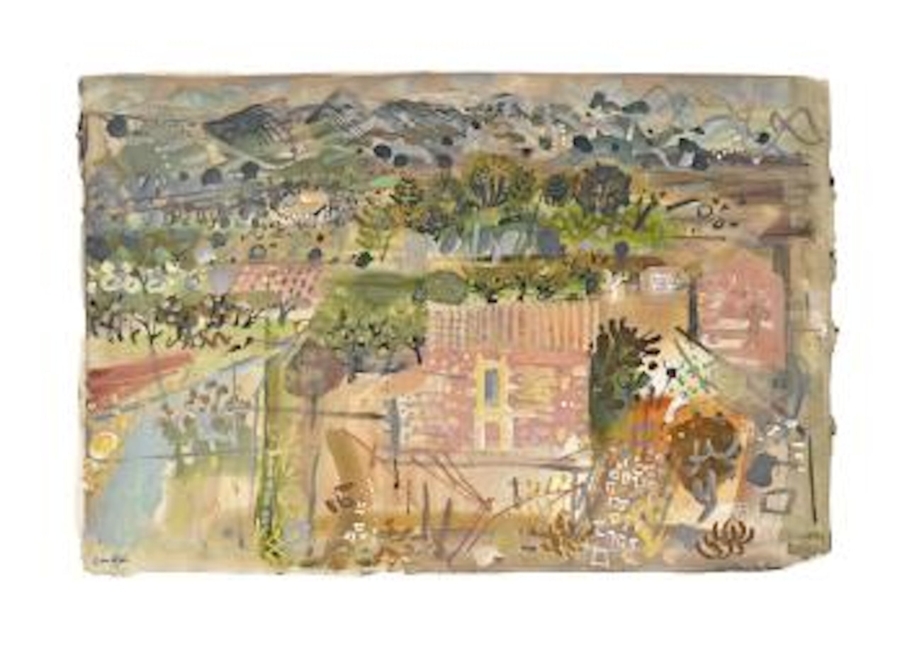 Alpilles les Beaux by John Piper