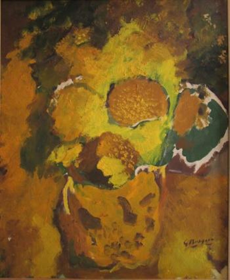 Pot de fleurs by Georges Braque