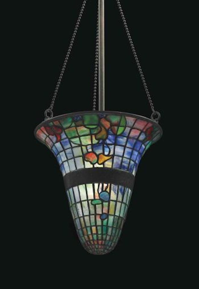 A Hanging Light by Tiffany Studios