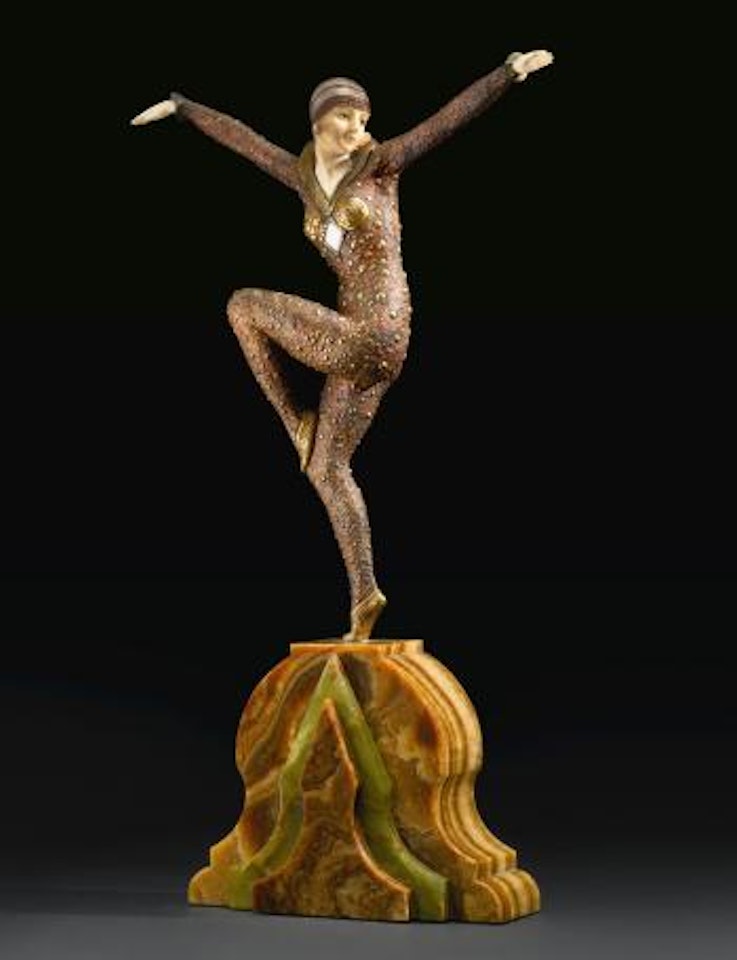 Danseuse De Kapurthala by Demetre Chiparus