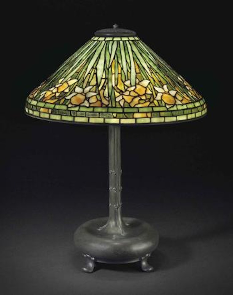 A 'Daffodil' Table Lamp by Tiffany Studios