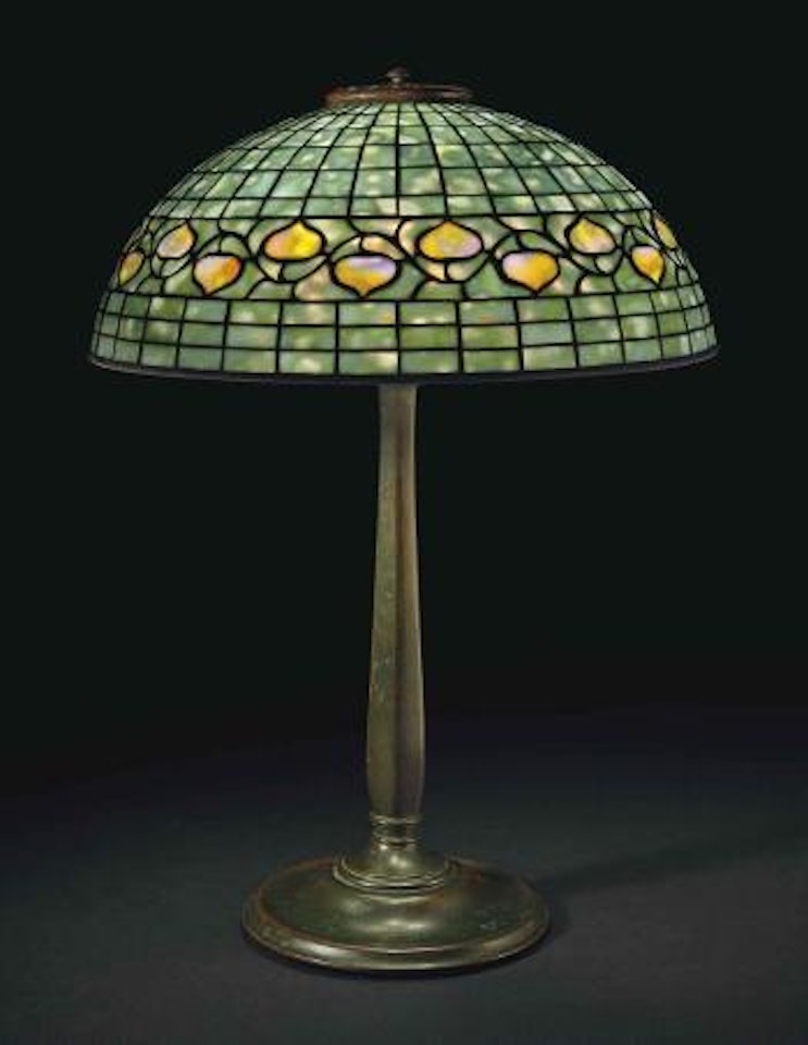 A 'Leaf And Vine' Table Lamp by Tiffany Studios