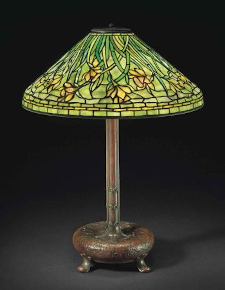 A 'Daffodil' Table Lamp by Tiffany Studios