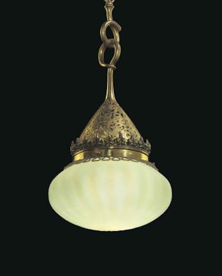 A Hanging Light From The Briars, Long Island, NY by Tiffany Studios