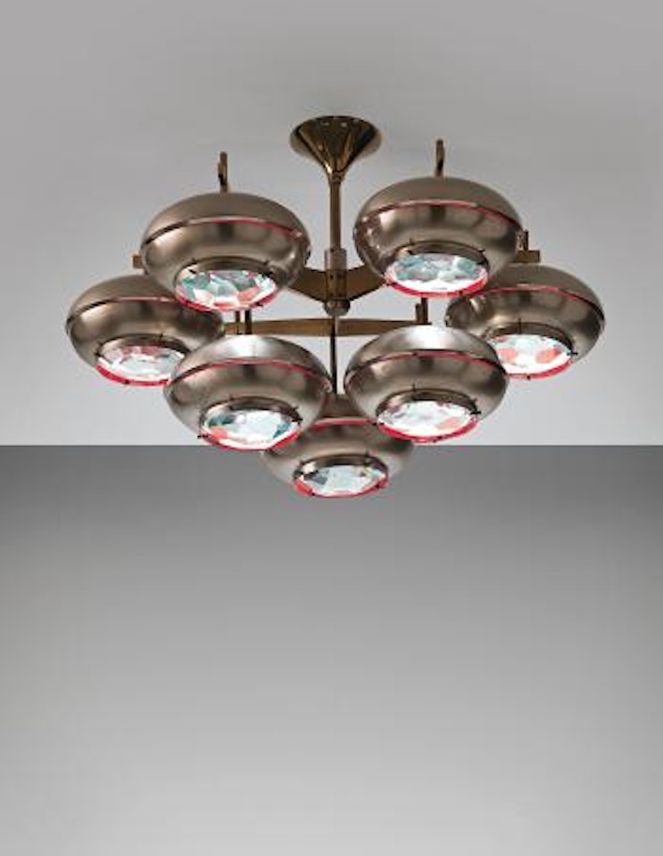 Ceiling light by Max Ingrand