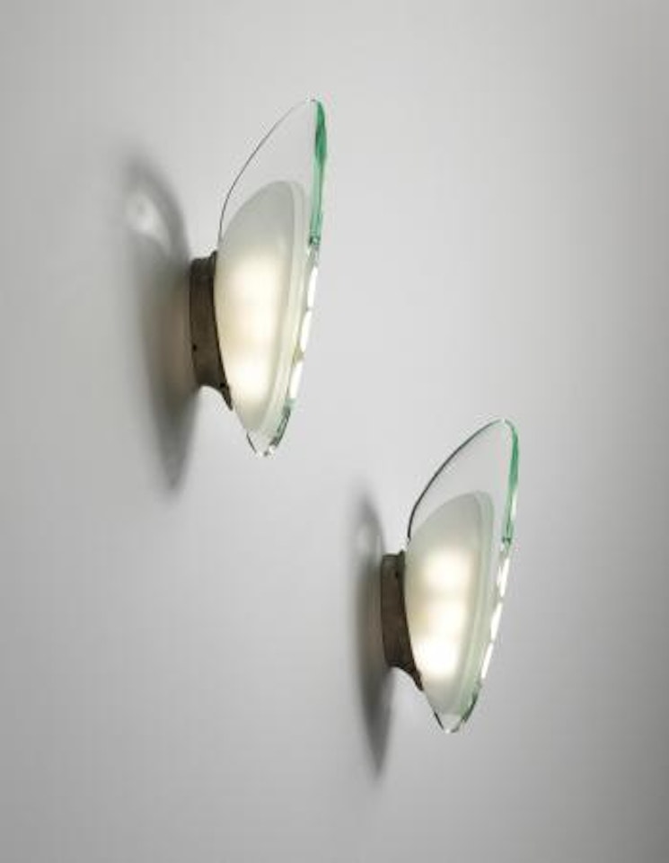Pair of wall lights, model. no. 1552 by Max Ingrand