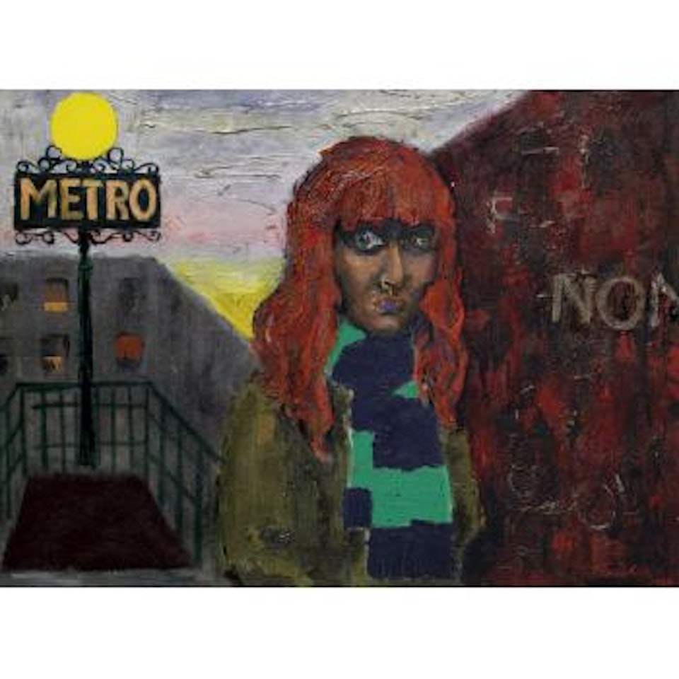 Australian girl in Paris 2 by Albert Tucker