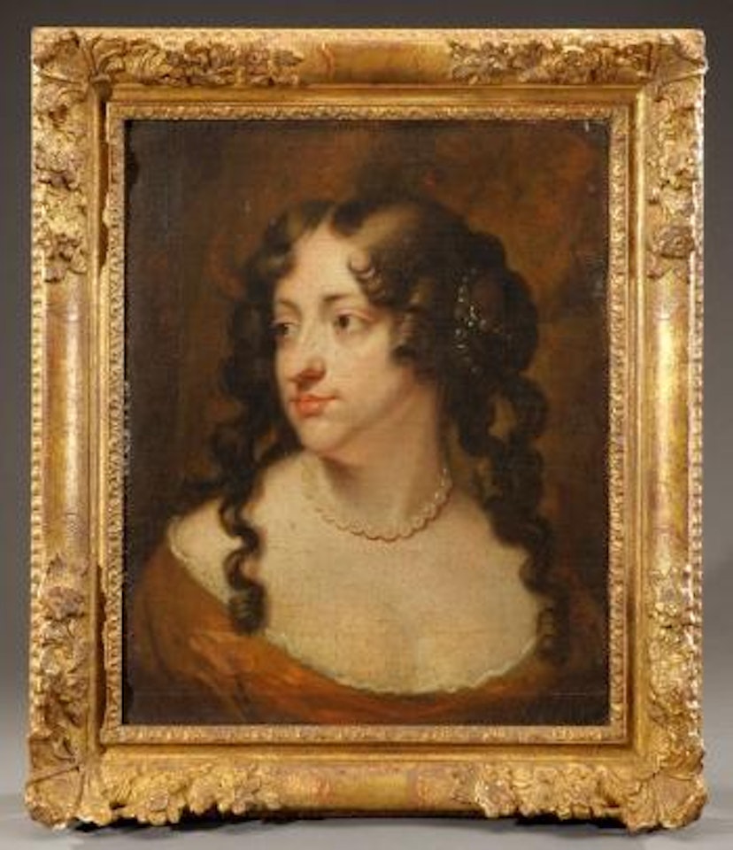 Portrait de femme en buste by Sir Peter Lely