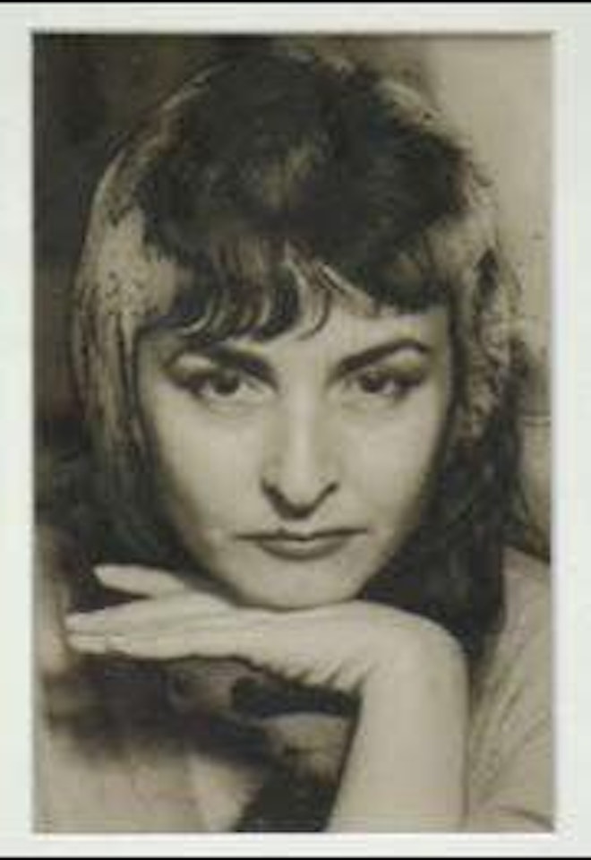 Portrait de Joyce Mansour by Man Ray
