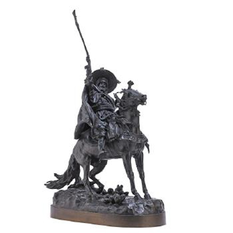 Cossack On Horseback by Eugene Alexandrovic Lanceray