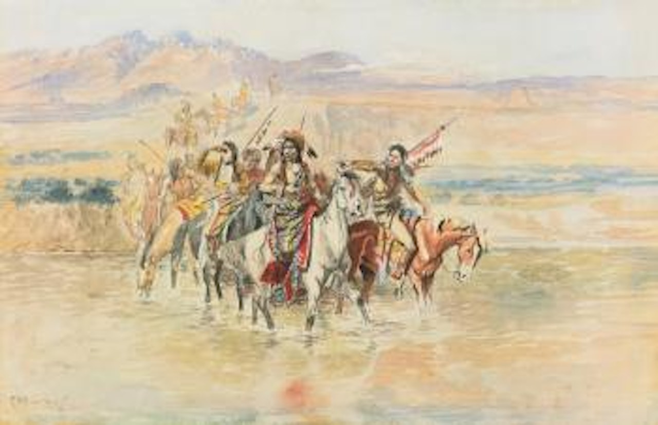 The War Party by Charles M Russell
