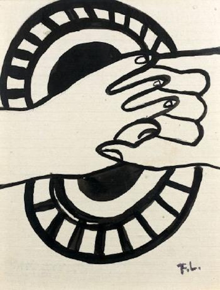 Fraternité by Fernand Leger