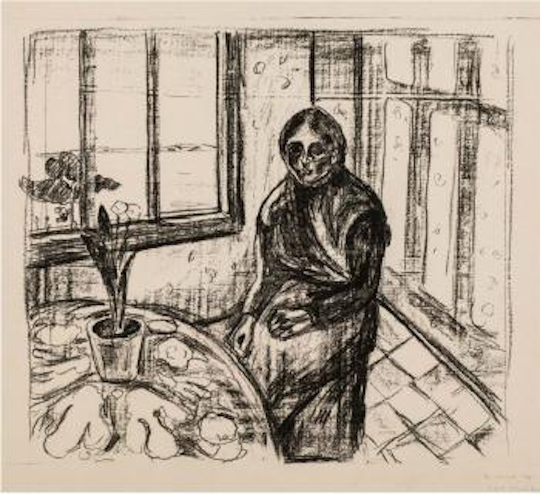 Melankoli by Edvard Munch