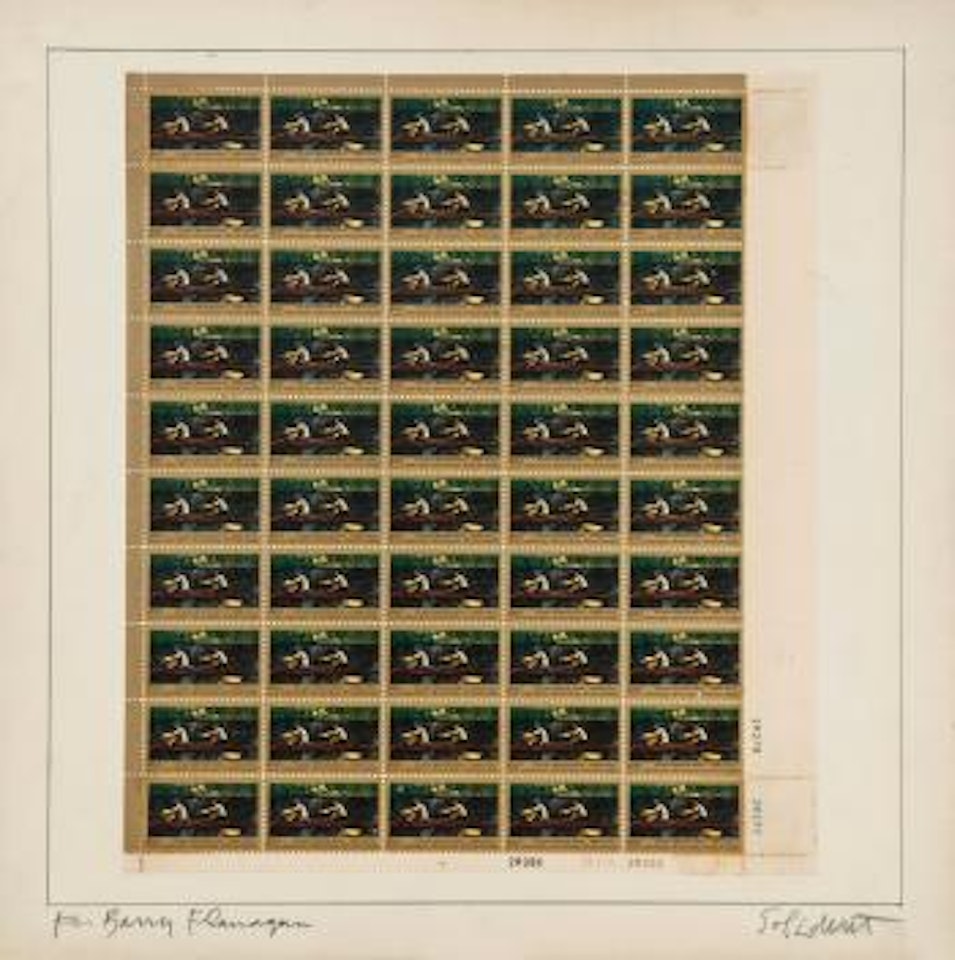 Postage Stamps by Sol LeWitt
