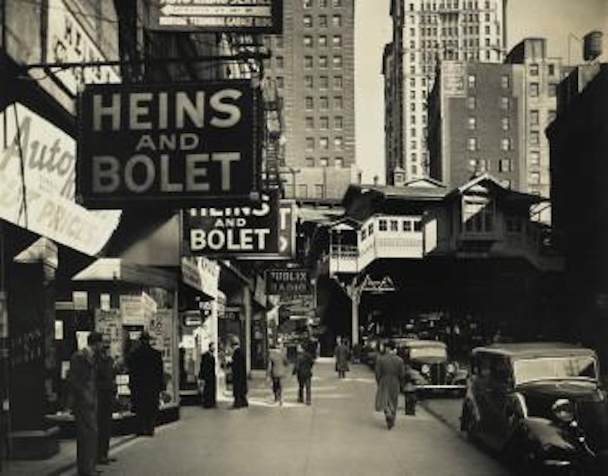 Radio Row by Berenice Abbott