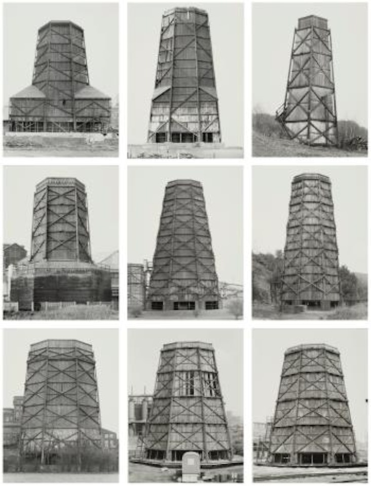 Cooling Towers by Bernd & Hilla Becher