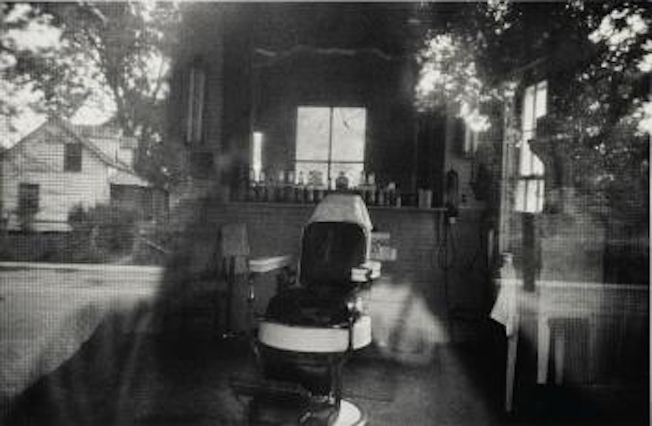 McClellanville, S. C. (Barber Shop) by Robert Frank