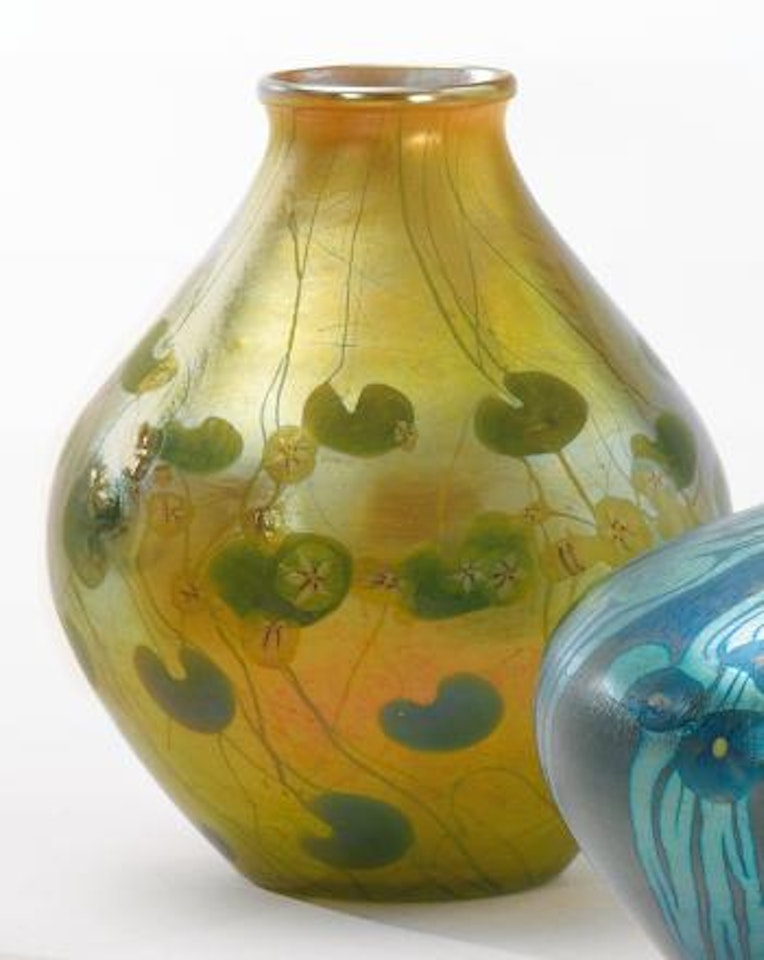 Decorated "Millefiore" Vase by Tiffany Studios