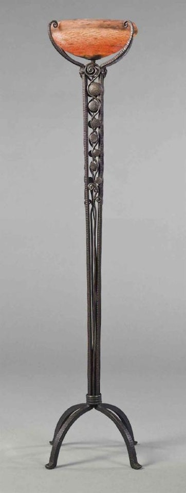 A Torchere by Daum by French School
