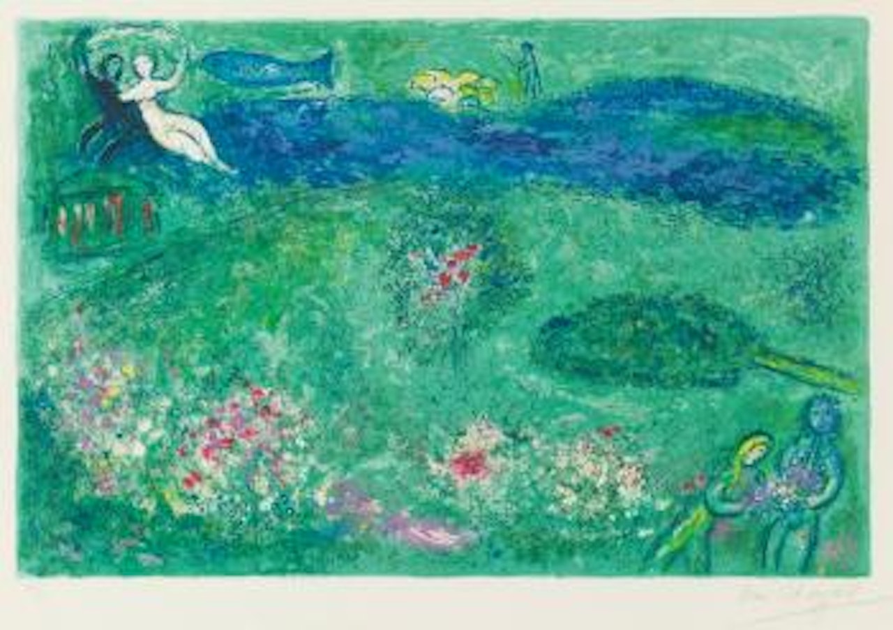 The Orchard (M. 341) by Marc Chagall