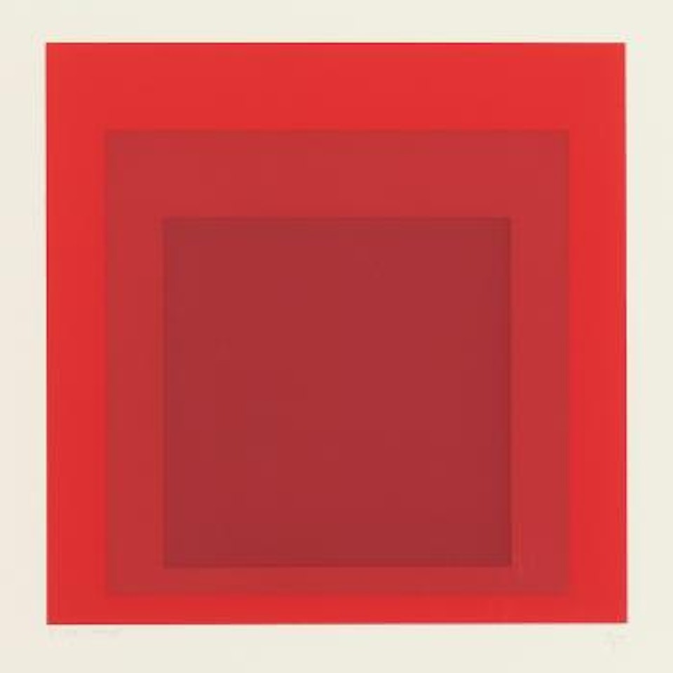 Homage To The Square (Danilowitz 188) by Josef Albers  by Ellsworth Kelly by Frank Stella