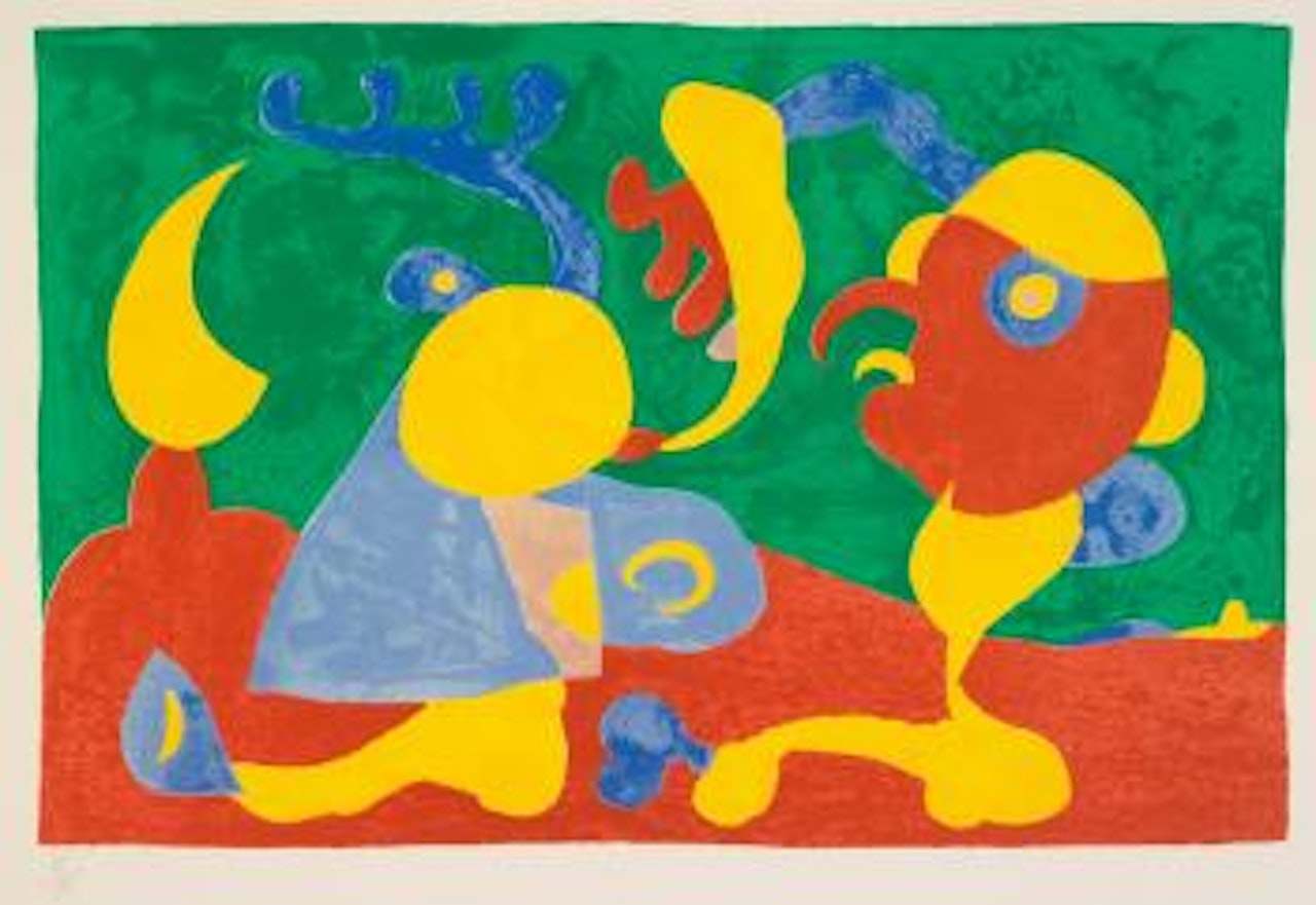 Ubu Roi (M. 460 - 498; C. Bks. 108) by Joan Miró