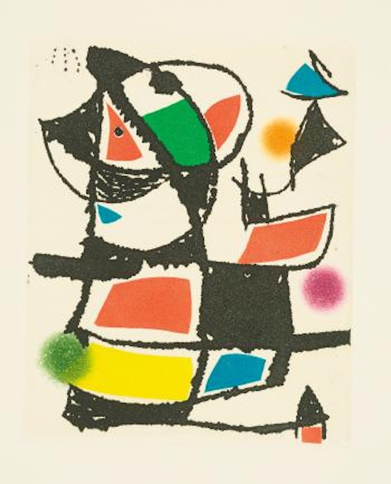 Le Marteau Sans Maître (D. 944-45; 947-966; C. Bks. 216) by Joan Miró