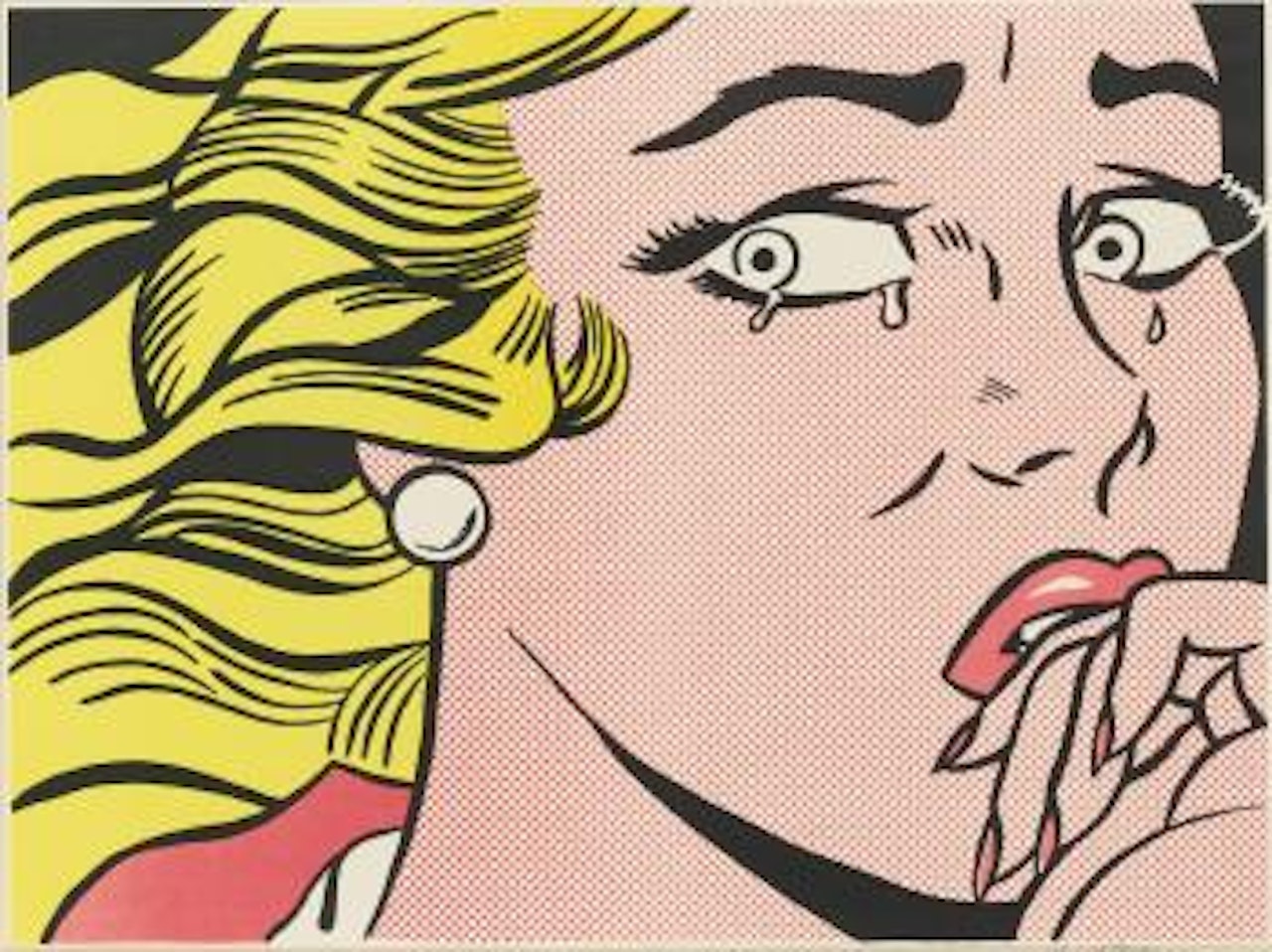 Crying Girl (C. II.1) by Roy Lichtenstein