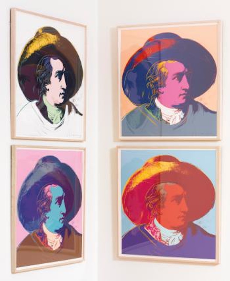 Goethe (F. & S. II.270-273) by Andy Warhol