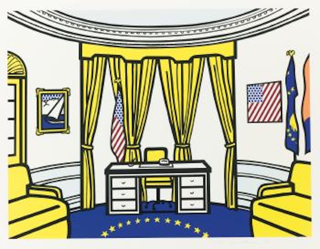 The Oval Office (C. 277) by Roy Lichtenstein