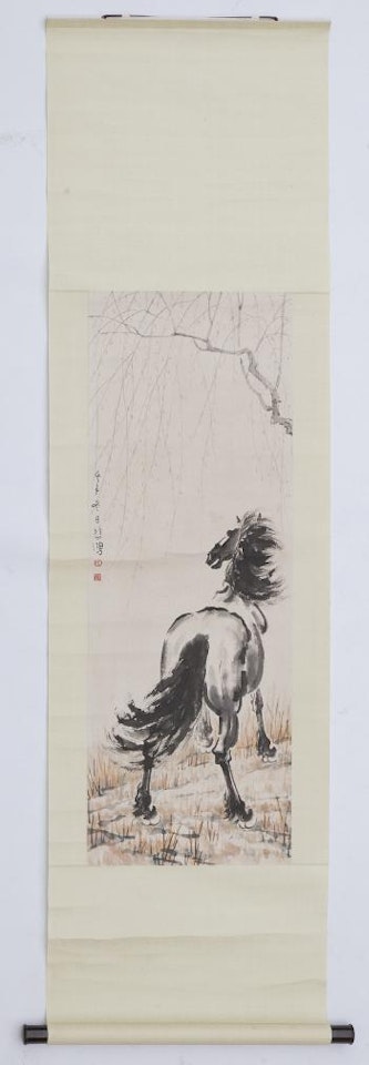 Jeune femme drapée à genoux by Ferdinand Preiss