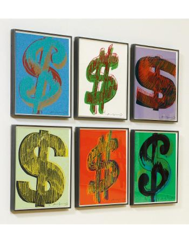 $ (1) (See F. & S. II.274-279) by Andy Warhol