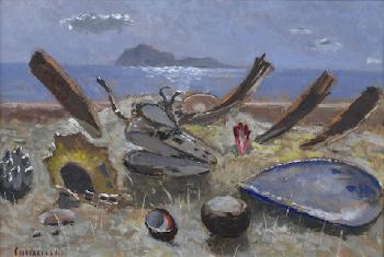 Natura Morta Con Marina by Giovanni Colacicchi