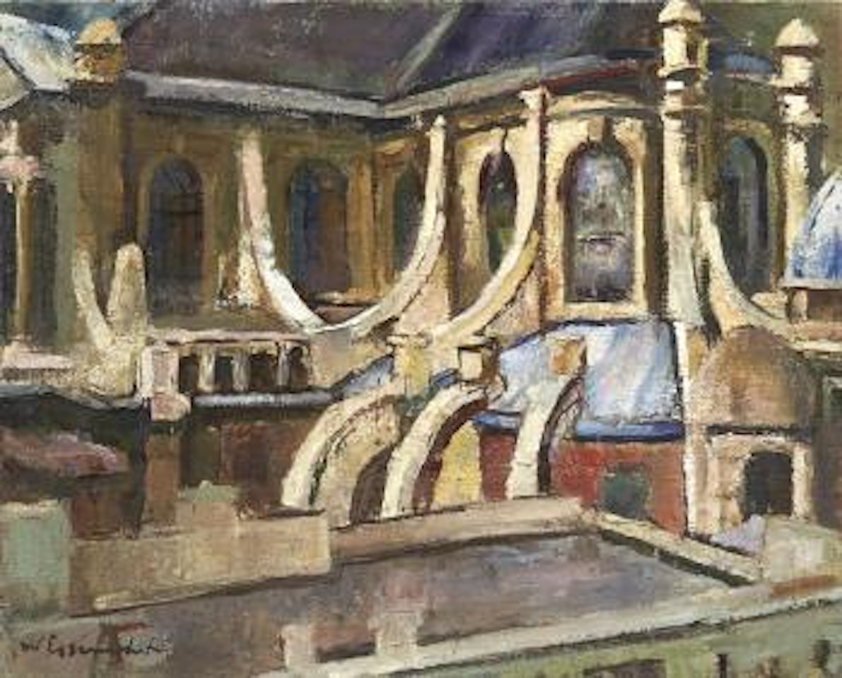 Vue sur Saint-Sulpice by Willy Eisenschitz