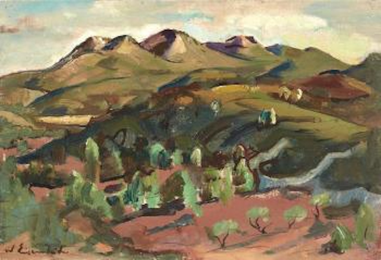 Paysage de la Drome by Willy Eisenschitz