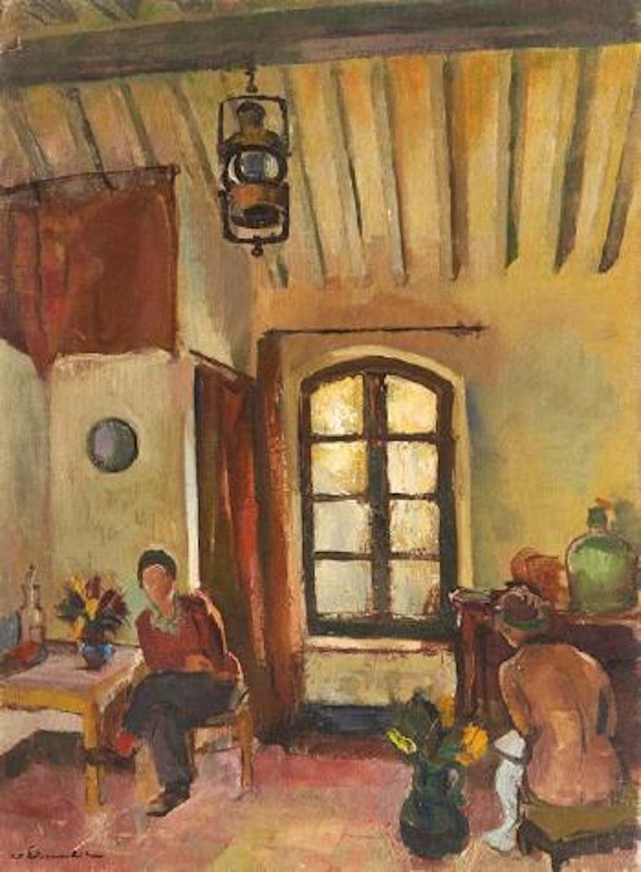 Deux femmes dans un intérieur by Willy Eisenschitz