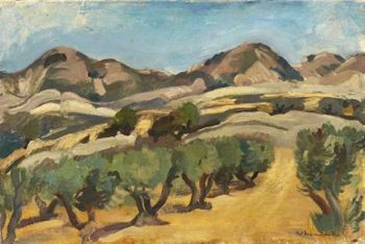 Les oliviers by Willy Eisenschitz