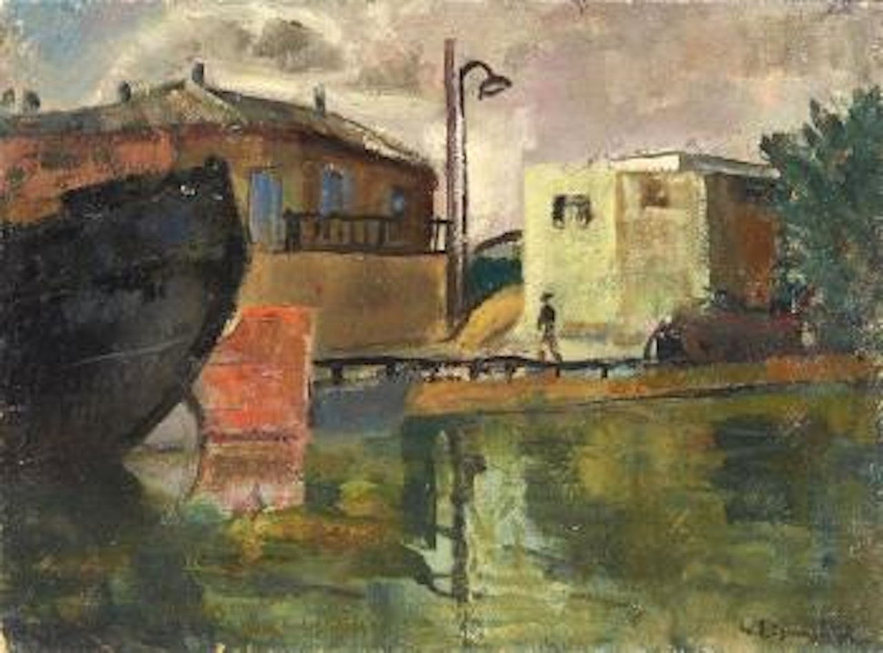 Le canal by Willy Eisenschitz