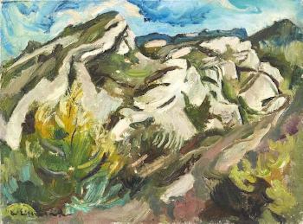 Les Alpilles by Willy Eisenschitz