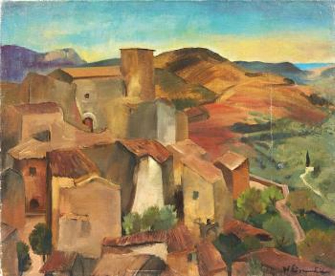 Village de montagne (le Revest) by Willy Eisenschitz