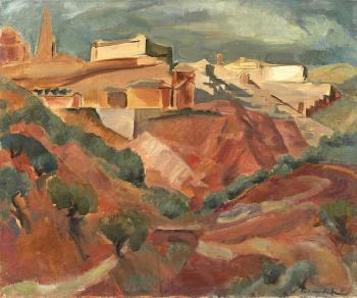 Paysage d'Espagne (Tolède) by Willy Eisenschitz