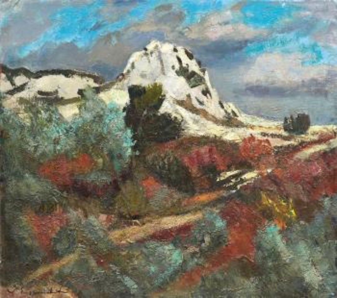 Collines dans le Gard by Willy Eisenschitz