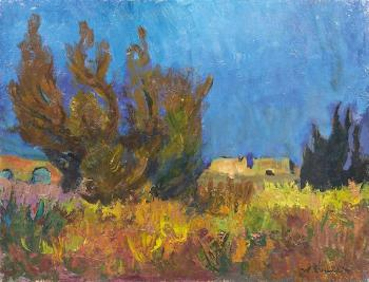 Paysage au crépuscule by Willy Eisenschitz